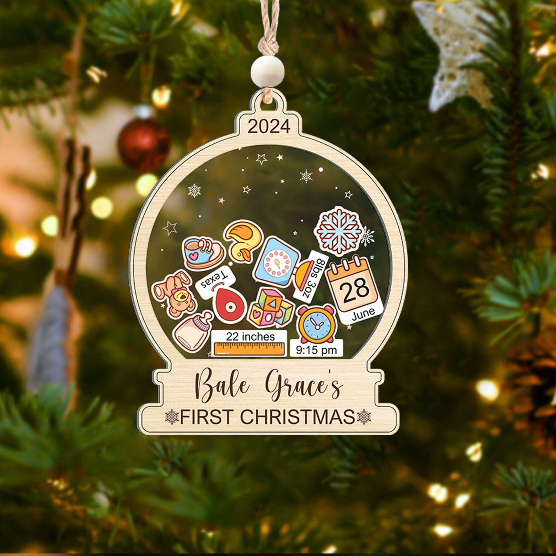 Baby 1st Christmas Ornament