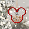 Personalized Gingerbread Mickey Mousef Family Ornament